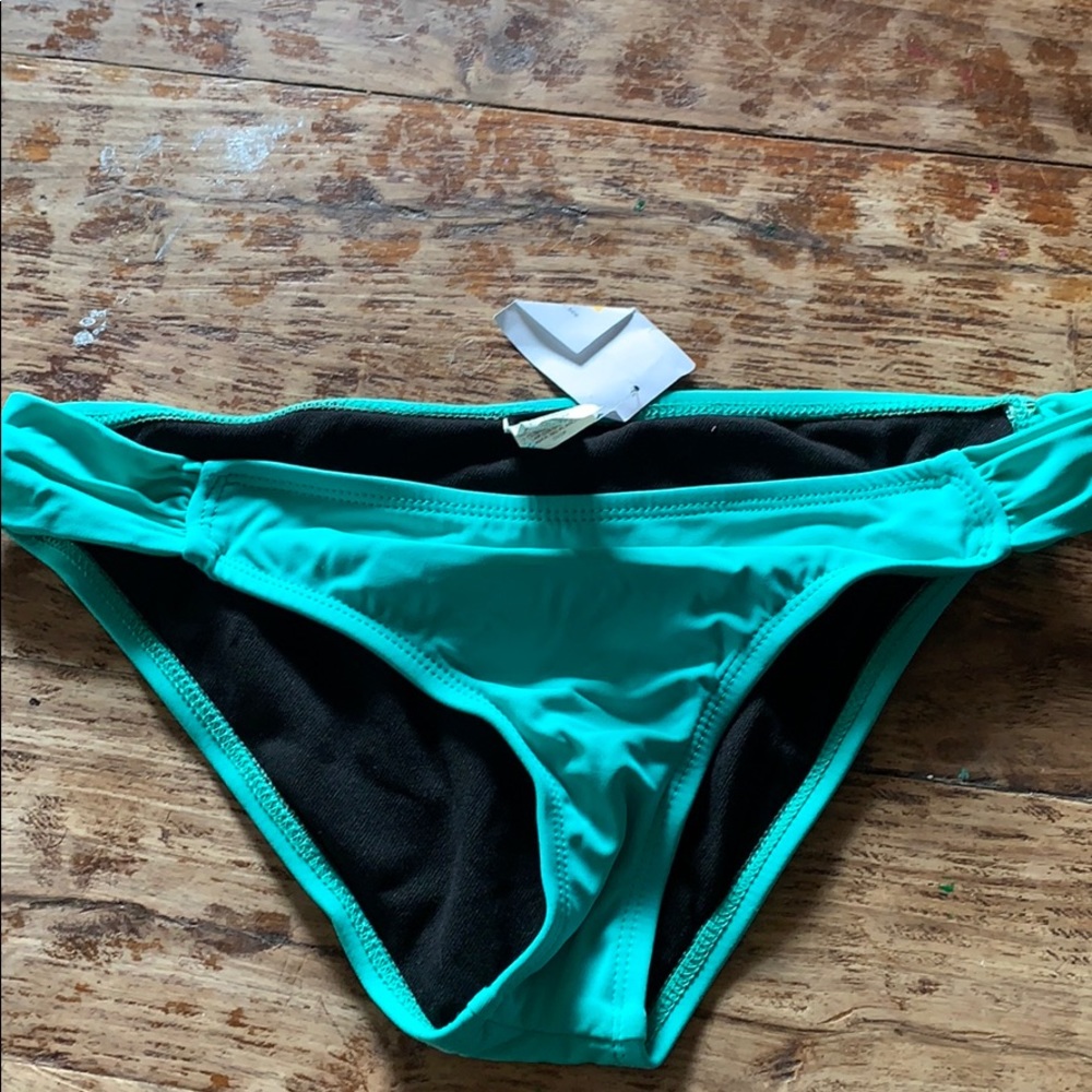 Hurley green bikini bottoms